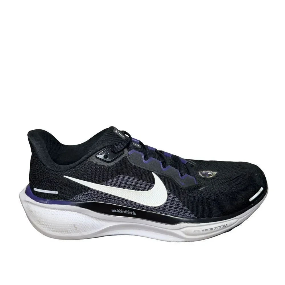 Nike Black and Purple Ravens Athletic Sneakers size 10.5